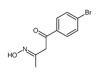 1-(4-bromophenyl)-3-hydroxyiminobutan-1-one Structure