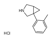 1-(o-tolyl)-3-azabicyclo[3.1.0]hexane hydrochloride结构式