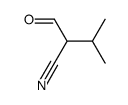 2-formyl-3-methylbutanenitrile结构式