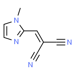 Propanedinitrile, [(1-methyl-1H-imidazol-2-yl)methylene]- (9CI)结构式