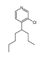 3-chloro-4-(4-n-octyl)pyridine Structure