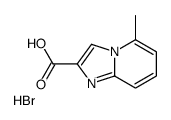 5-METHYL-IMIDAZO[1,2-A]PYRIDINE-2-CARBOXYLIC ACID HYDROBROMIDE Structure