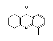 6-methyl-1,2,3,4-tetrahydropyrido[2,1-b]quinazolin-11-one结构式