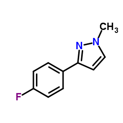 3-(4-Fluorophenyl)-1-methyl-1H-pyrazole structure