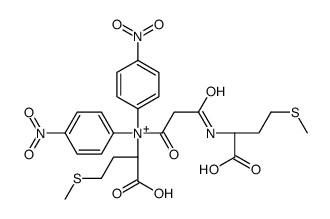 malonylbis(methionyl-4-nitrophenyl ester) Structure