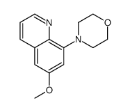 4-(6-methoxyquinolin-8-yl)morpholine Structure