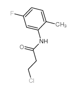 3-氯-n-(5-氟-2-甲基苯基)丙酰胺图片