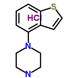 1-Benzo[b]thien-4-ylpiperazine monohydrochloride structure