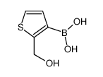 [2-(hydroxymethyl)thiophen-3-yl]boronic acid结构式