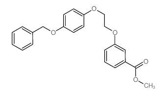 METHYL 3-(2-(4-(BENZYLOXY)PHENOXY)ETHOXY)BENZOATE图片