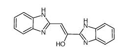 (Z)-1,2-di(1H-benzoimidazol-2-yl)ethanol结构式