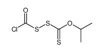 <2-propoxy(thiocarbonyl)>(chlorocarbonyl)disulfane结构式