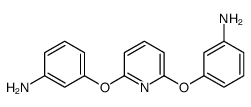 3-[6-(3-aminophenoxy)pyridin-2-yl]oxyaniline结构式