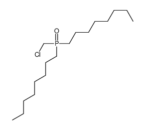 1-[chloromethyl(octyl)phosphoryl]octane Structure