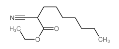 Nonanoic acid,2-cyano-, ethyl ester structure