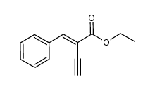 ethyl (E)-α-ethynylcinnamate结构式