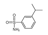 Benzenesulfonamide, 3-(1-methylethyl)- (9CI) structure