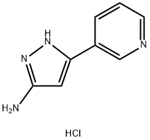 3-(3-pyridinyl)-1H-pyrazol-5-amine dihydrochloride Structure