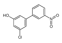 3-chloro-5-(3-nitrophenyl)phenol结构式