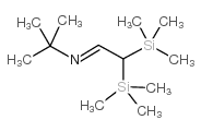 Bis(trimethylsilyl)-N-tert-butylacetaldimine Structure