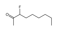 2-Nonanone,3-fluoro-结构式