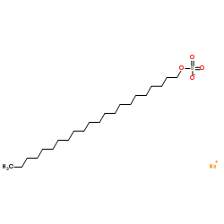Sodium docosyl sulfate Structure