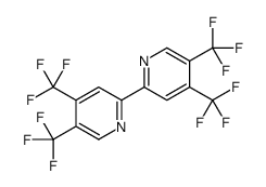 2-[4,5-bis(trifluoromethyl)pyridin-2-yl]-4,5-bis(trifluoromethyl)pyridine Structure