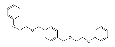 1,4-bis(2-phenoxyethoxymethyl)benzene结构式