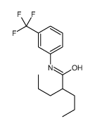 2-Propyl-N-[3-(trifluoromethyl)phenyl]pentanamide Structure