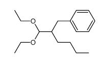 2-Benzylhexanal-diethyl-acetal结构式