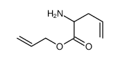 4-Pentenoicacid,2-amino-,2-propenylester(9CI) structure