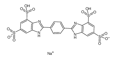 DISODIUM PHENYL DIBENZIMIDAZOLE TETRASULFONATE structure