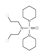 Phosphinic amide, N,N-bis(2-chloroethyl)-P,P-dipiperidino- (8CI) Structure