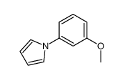 1H-Pyrrole,1-(3-methoxyphenyl)-(9CI)结构式