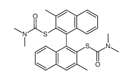 Carbamothioic acid, dimethyl-, S,S-(3,3-dimethyl1,1-binaphthalene-2,2-diyl) ester picture