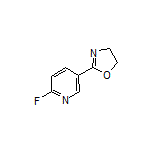 2-(6-Fluoropyridin-3-yl)-4,5-dihydrooxazole Structure