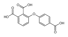 3-(4’-carboxyphenoxy)-phthalic acid structure