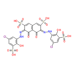 sulfochlorophenol s Structure