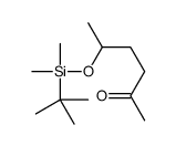 5-[tert-butyl(dimethyl)silyl]oxyhexan-2-one Structure