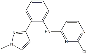 2-chloro-N-(2-(1-methyl-1H-pyrazol-3-yl)phenyl)pyrimidin-4-amine picture