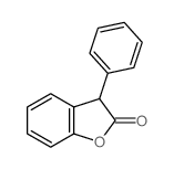 2(3H)-Benzofuranone,3-phenyl-结构式