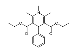 1,4-Dihydro-1,2,6-trimethyl-4-phenyl-3,5-pyridinedicarboxylic acid diethyl ester picture