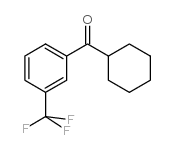 CYCLOHEXYL 3-TRIFLUOROMETHYLPHENYL KETONE图片