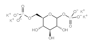 D-Glucose-1,6-diphosphatepotassiumsalt structure