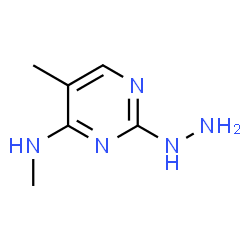 2(1H)-Pyrimidinone,5-methyl-4-(methylamino)-,hydrazone(9CI) structure