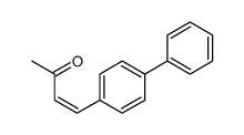 (E)-4-(4-phenylphenyl)but-3-en-2-one Structure