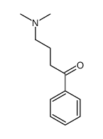 4-Dimethylamino-1-phenyl-1-butanone structure