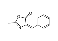 (Z)-4-BENZYLIDENE-2-METHYLOXAZOL-5(4H)-ONE Structure