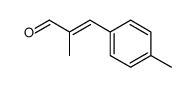 2-PROPENAL, 2-METHYL-3-(4-METHYLPHENYL)- structure