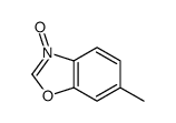 Benzoxazole, 6-methyl-, 3-oxide (9CI)结构式